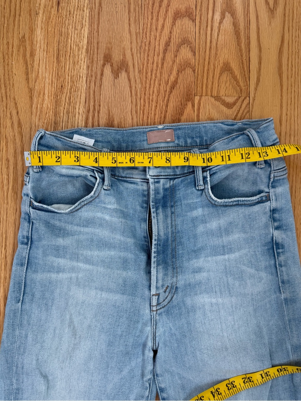 MOTHER denim - hustler ankle fray - size 28 GUC - Picture 8 of 10